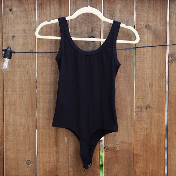 NWOT n:PHILANTHROPY Norma Bodysuit - Black - Picture 4 of 4